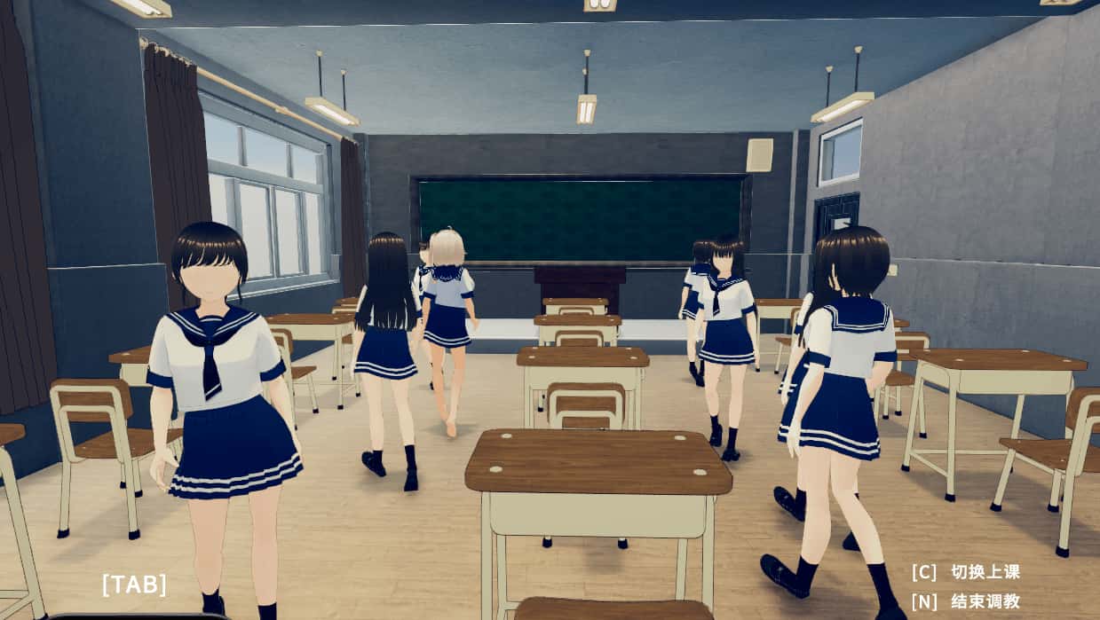 捉弄纯真的同学吧插画